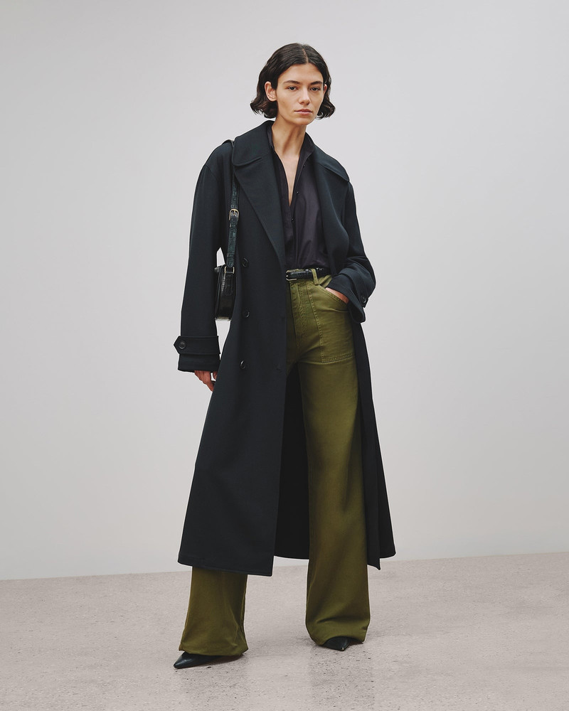 NILI LOTAN LOUIS OVERSIZED TRENCH outlook