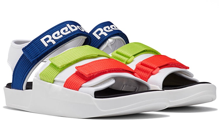 Reebok Classic Style Sandal 'White Blue Green' EF8032 - 2