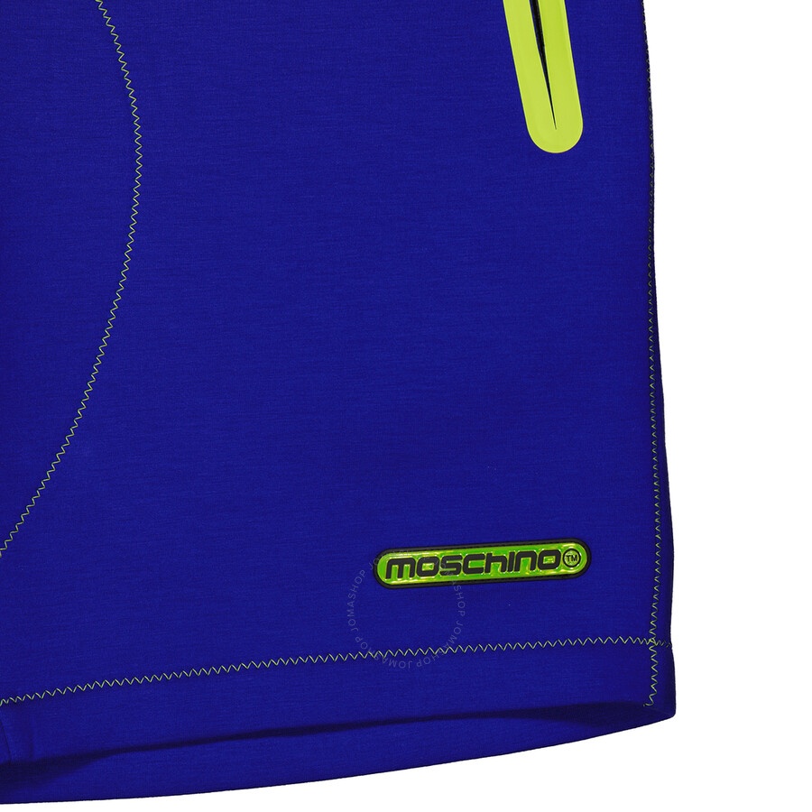 Moschino Men's Logo-Print Jersey Track Shorts - 7
