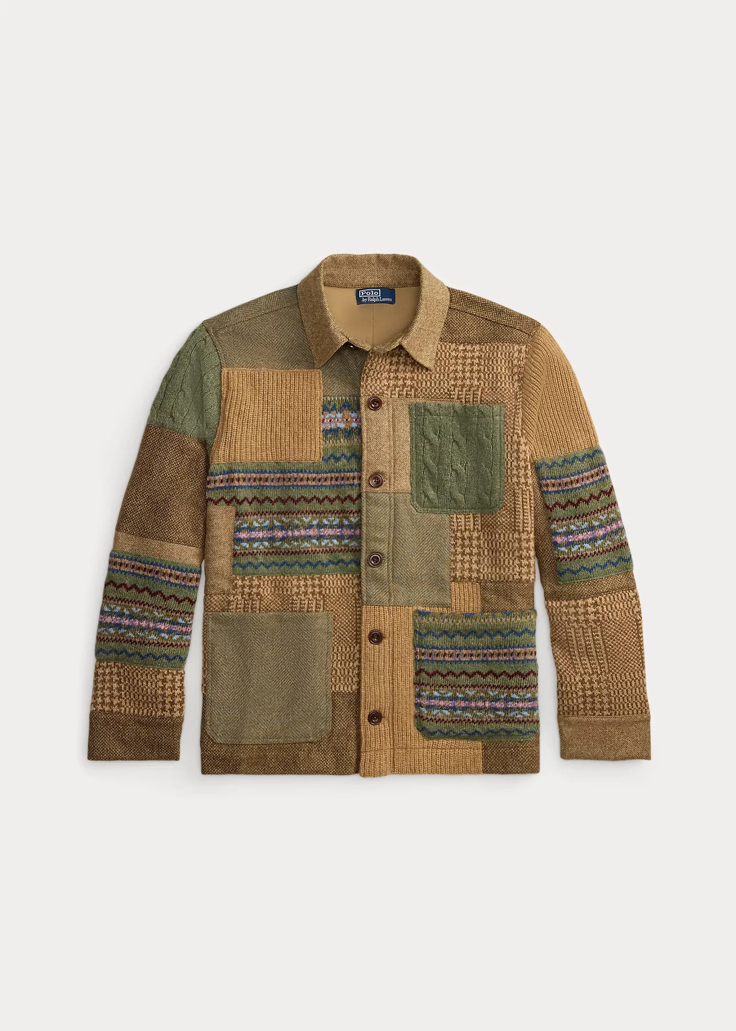 Patchwork Utility Cardigan - 1