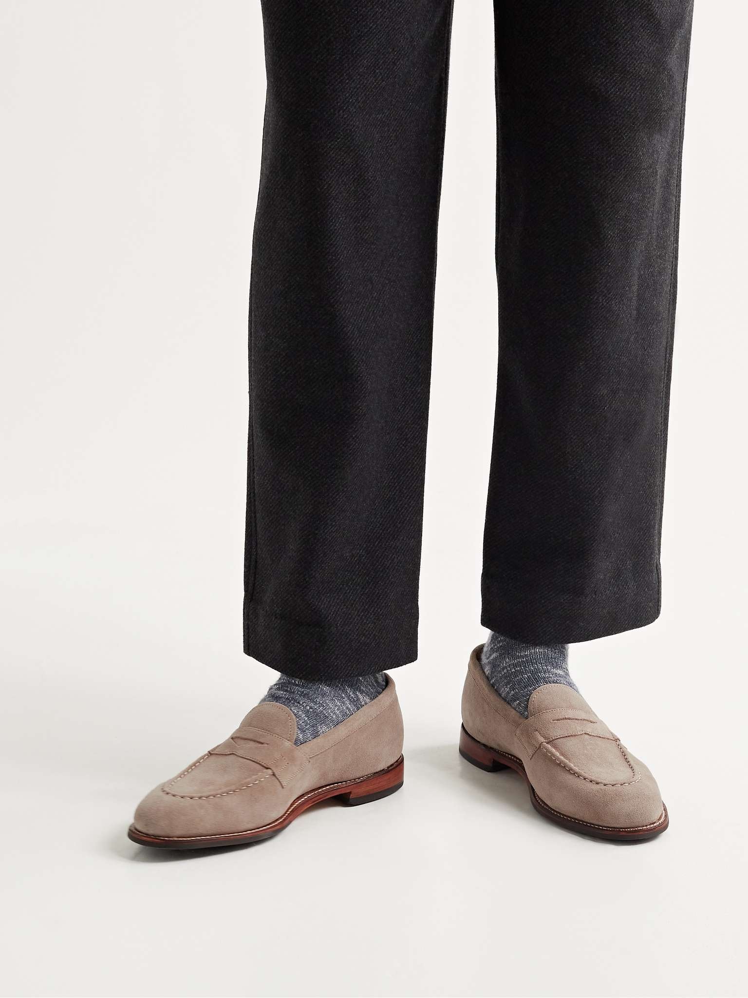 Lloyd Suede Penny Loafers - 2