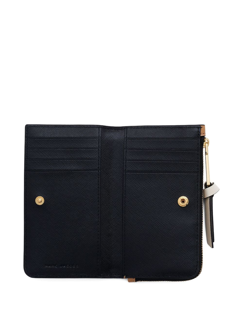 zip-around leather wallet - 3