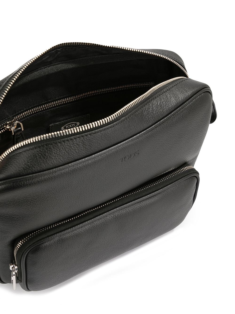 zipped messenger bag - 5