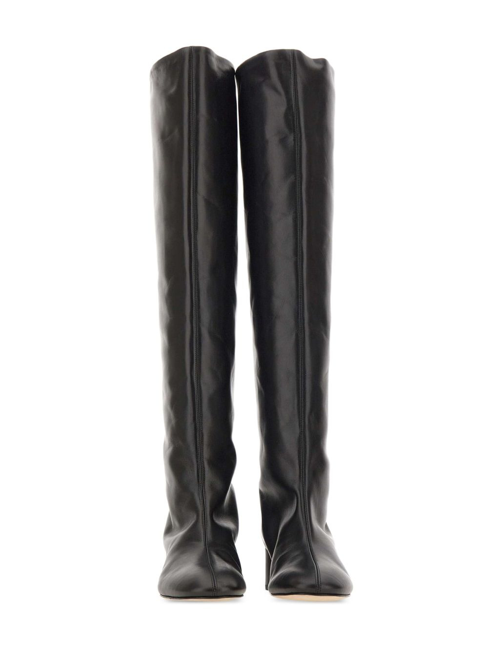 45mm Willa leather boots - 5