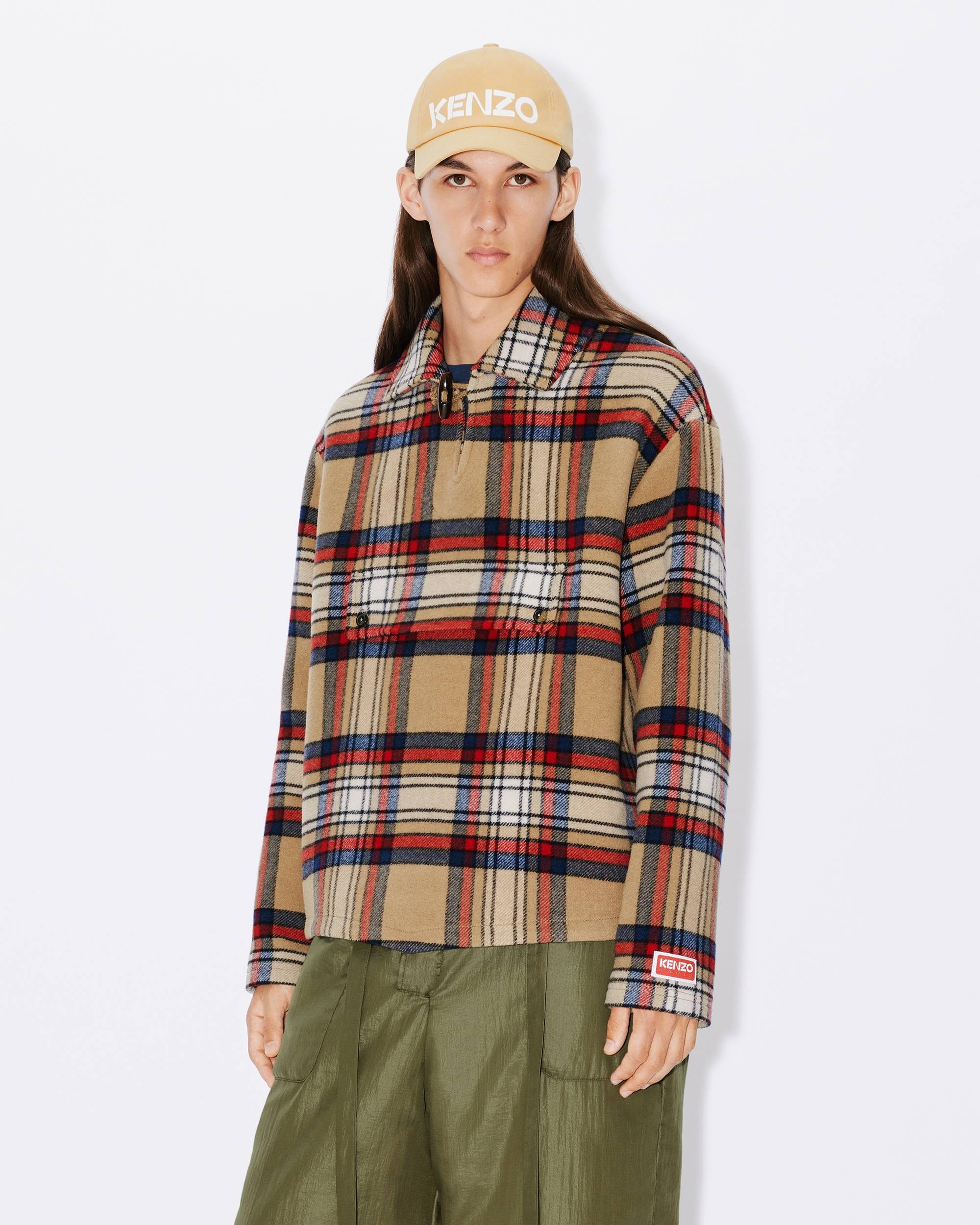 Checked wool shirt - 3