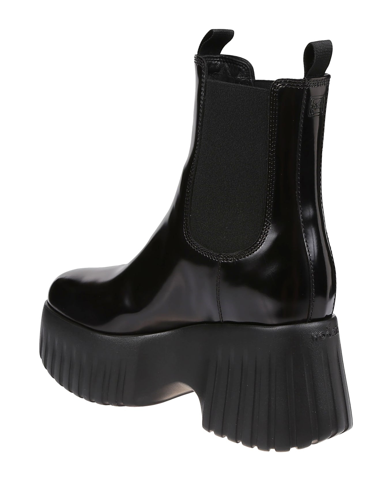 H-stripes Wedge Chelsea Ankle Boots - 3