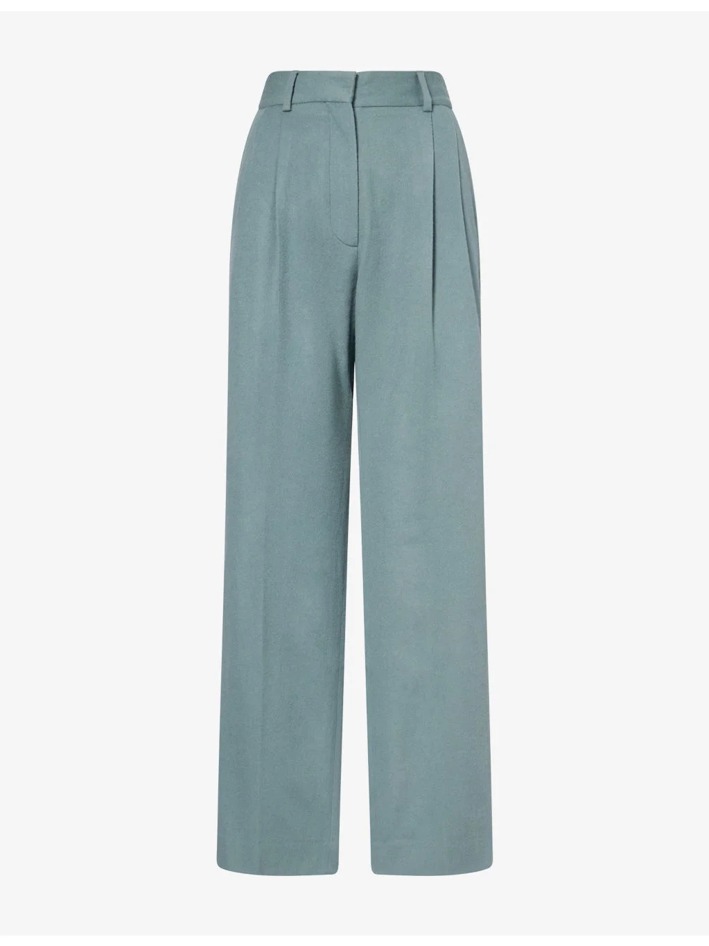 Mystere Fox Wool And Cashmere Trousers - 1
