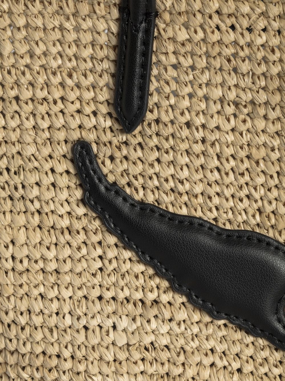 mini Wings basket beach bag - 6
