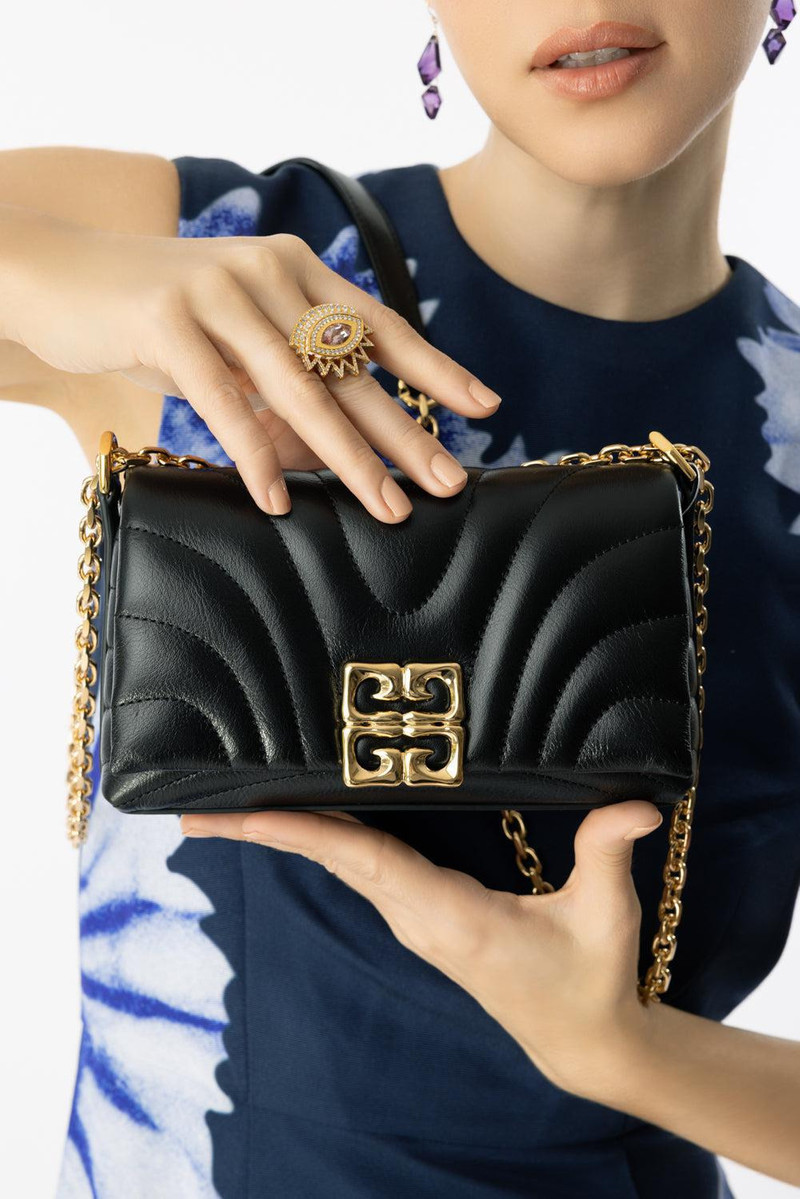 Givenchy 4G Liquid Chain Wallet - Black outlook