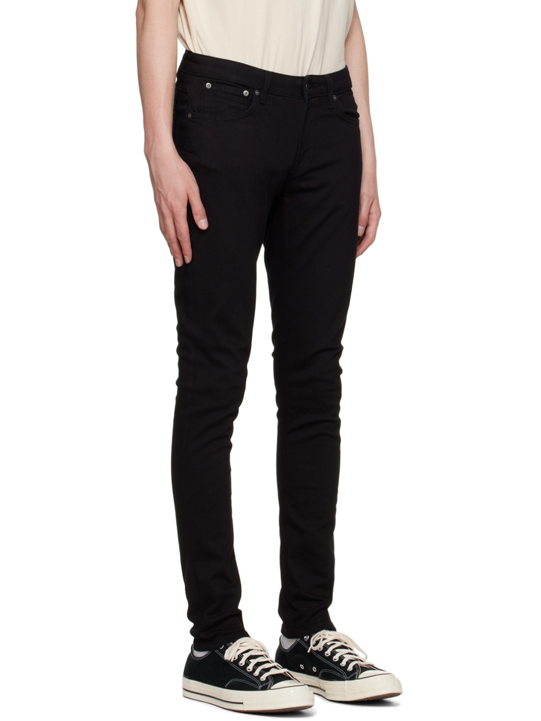Black Skinny Lin Jeans - 2