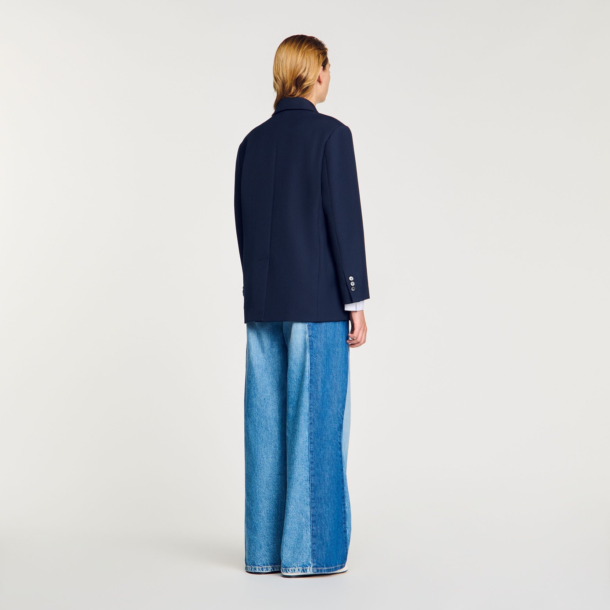 WOOL BLEND SUIT JACKET - 5