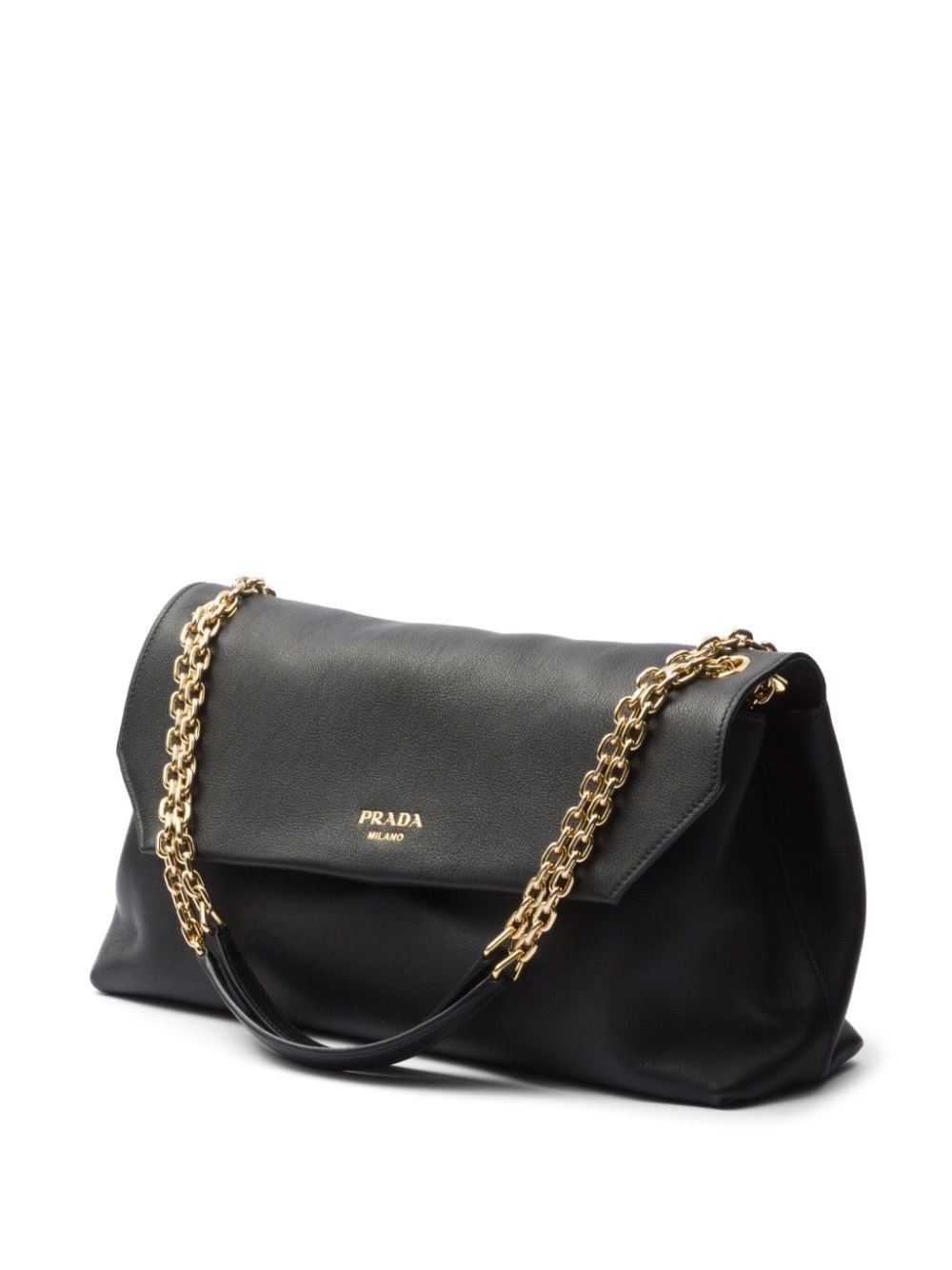 medium leather shoulder bag - 3