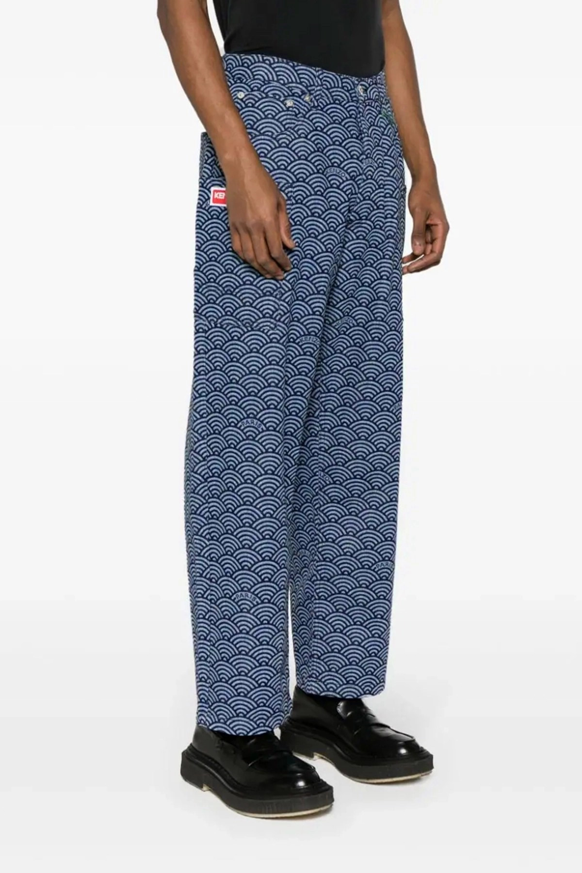 'Seigaiha' jeans - 2