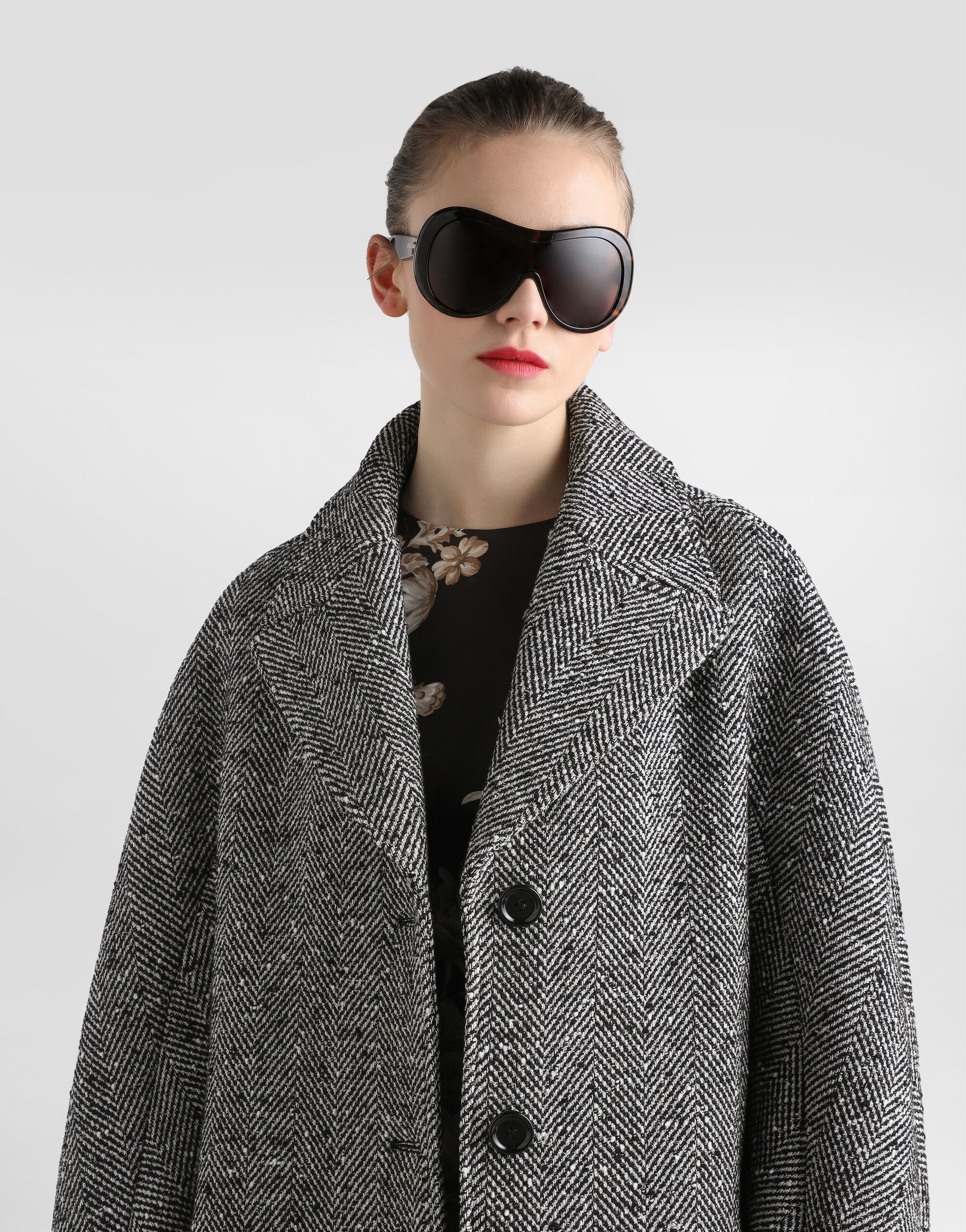 Long chevron coat - 4