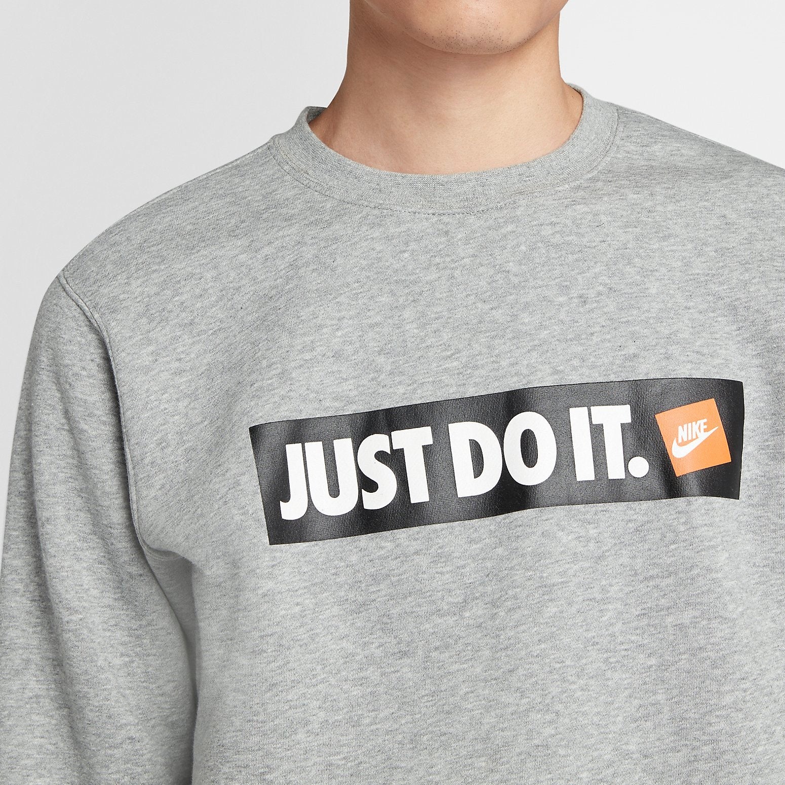 Nike Just Do It Hoodie 'Grey' 928700-063 - 2