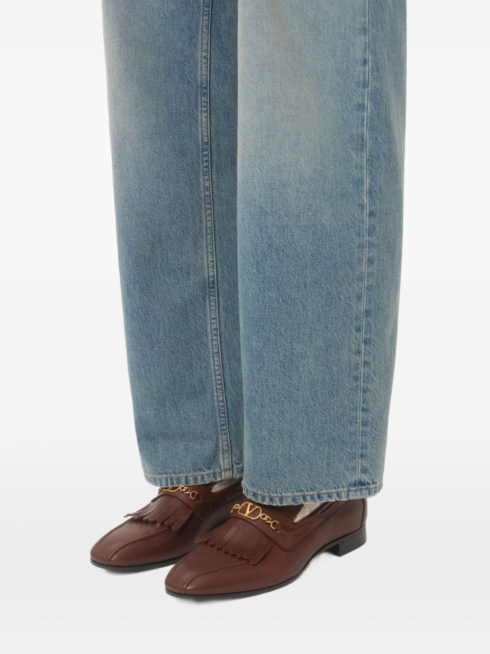 VLogo Signature loafers - 7