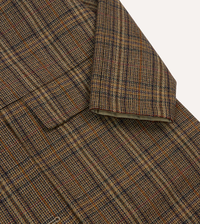 Reversible Cotton–Tweed Raglan Mac 11