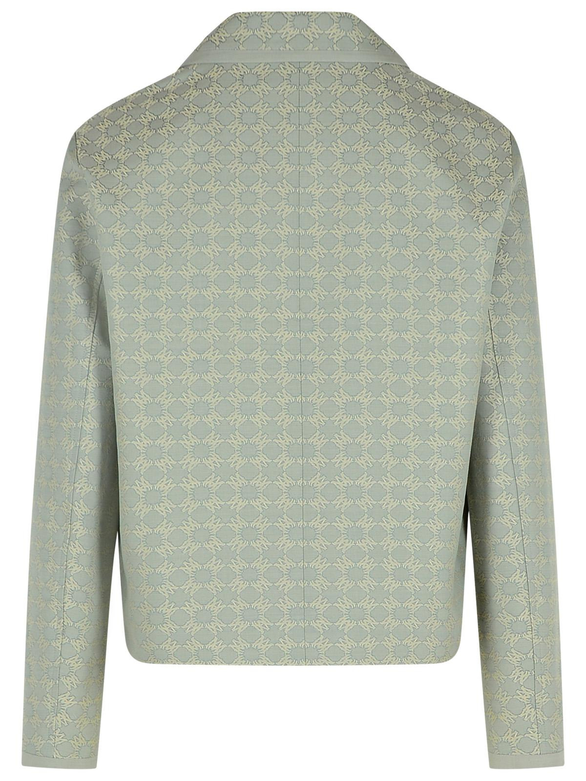 Amiri Light Blue Cotton Blend Jacket Men - 3