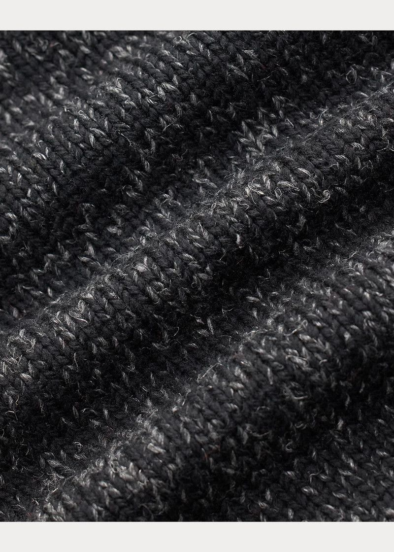 Hand-Embroidered Wool-Linen Sweater 5