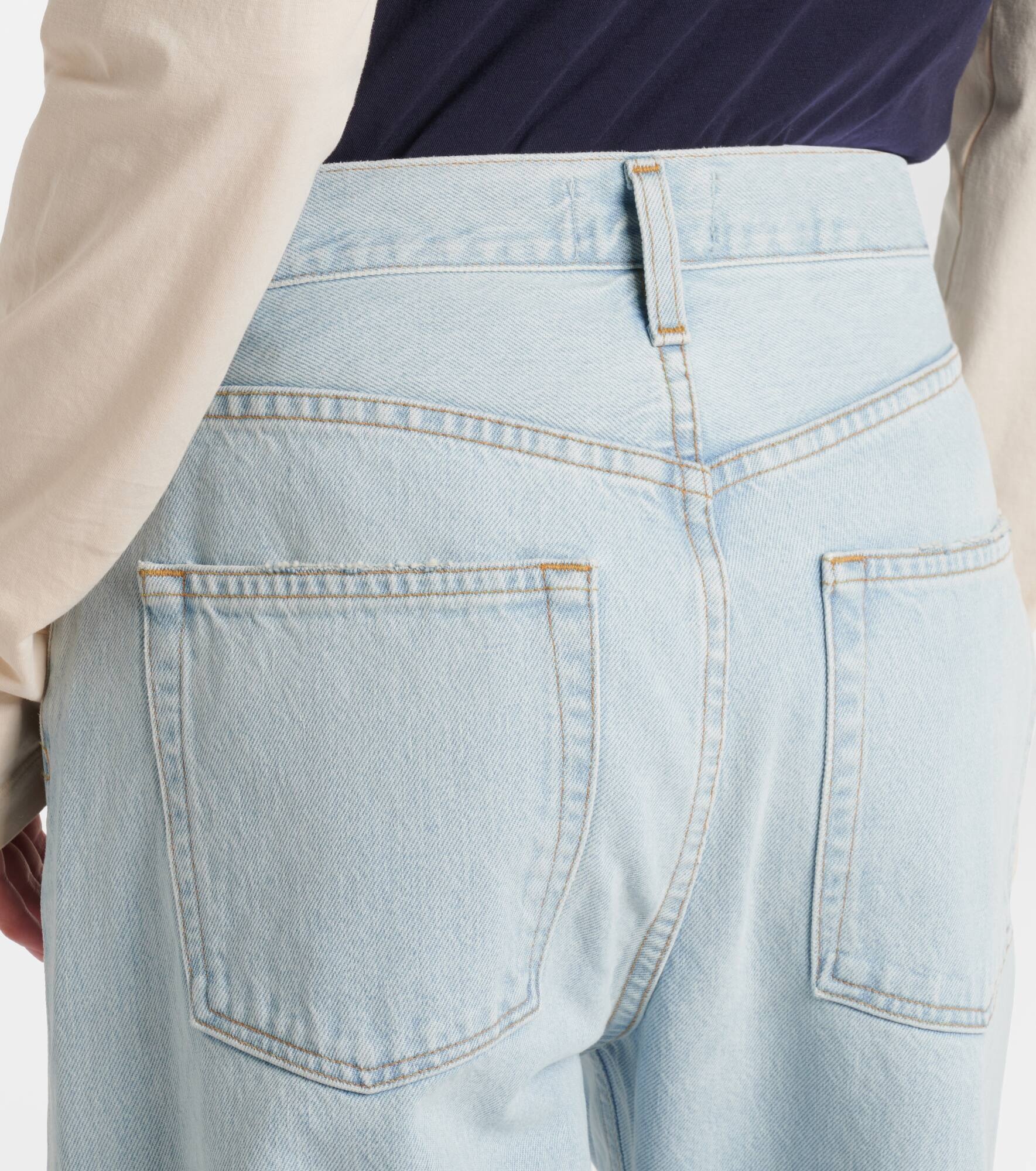 Kelly high-rise straight jeans - 6