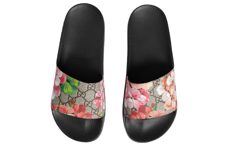 (WMNS) Gucci GG Supreme Slide 'Blooms' 408508-KU200-8919 - 4