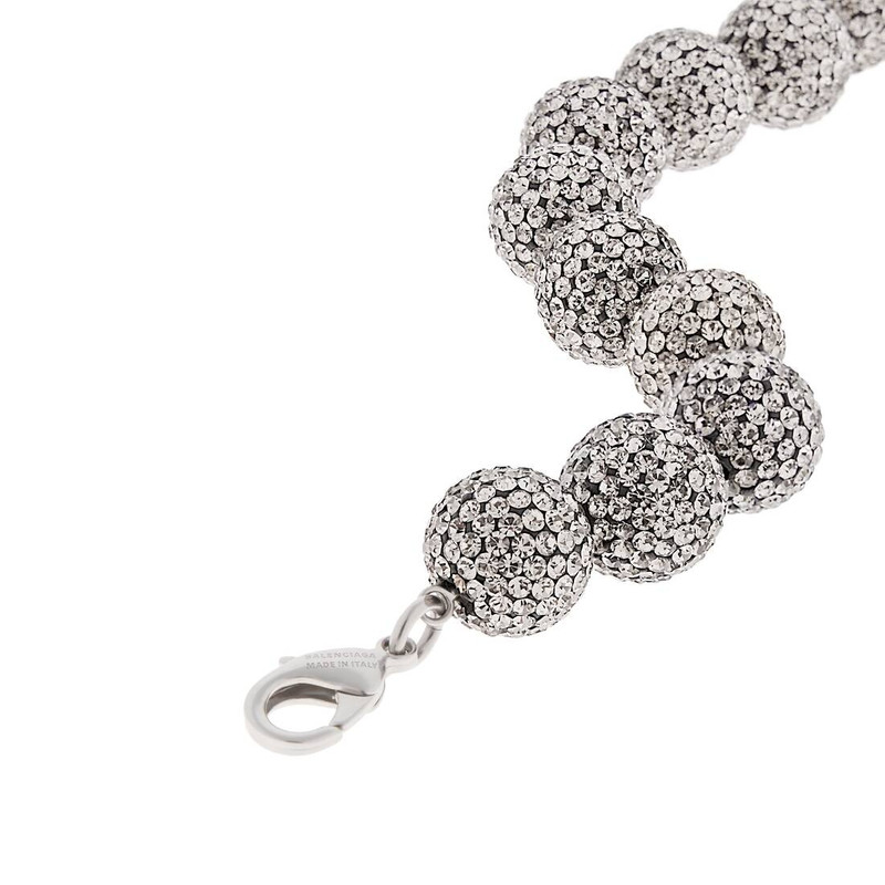 BALENCIAGA Women's Quantum Bracelet in Silver outlook