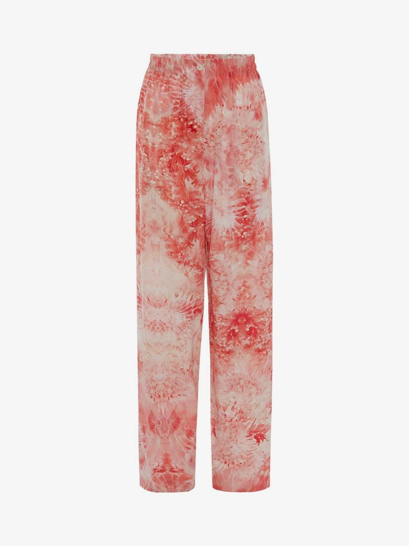 Sea Coral Pyjama Trouser in Coral - 1