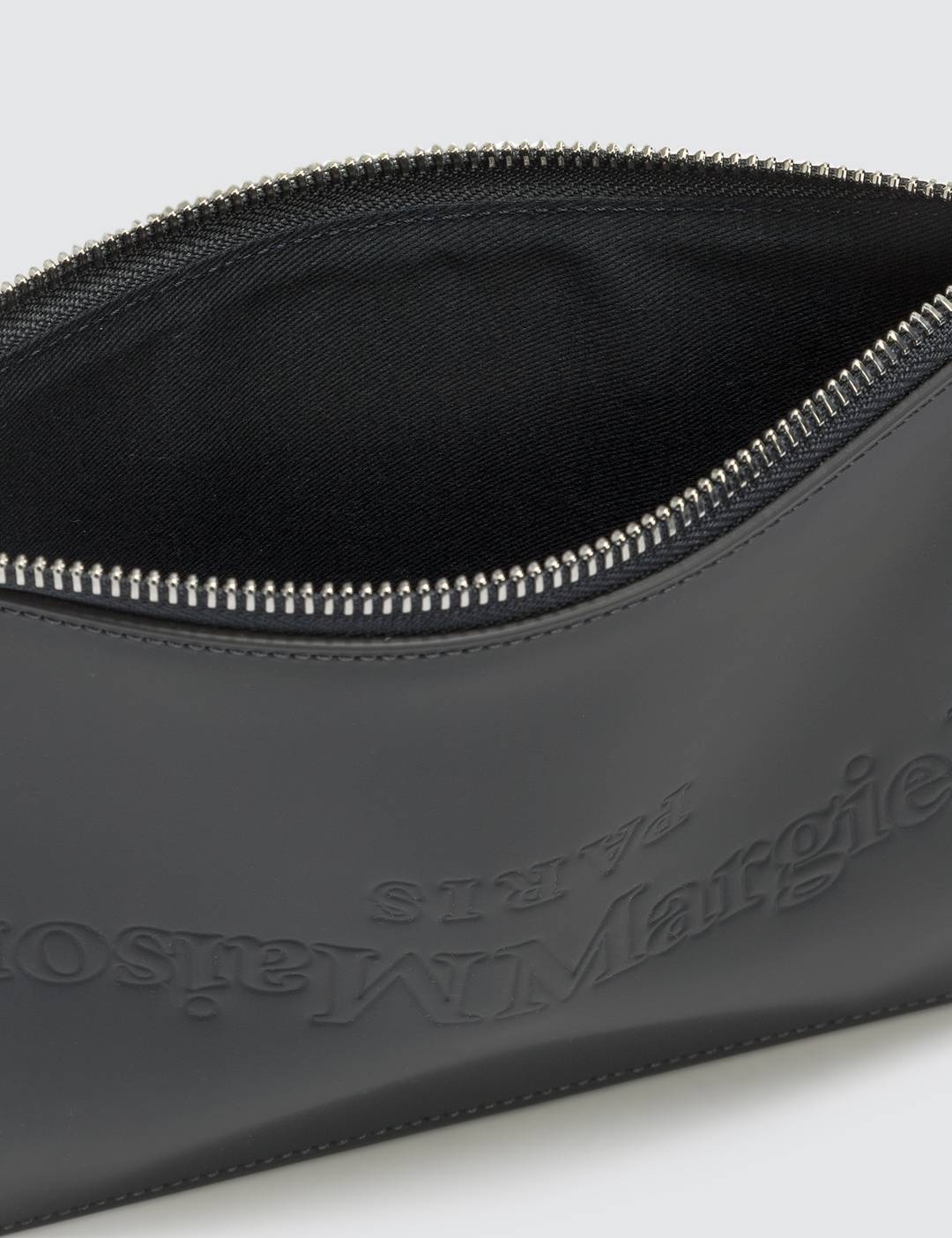 Rubber Leather Logo Pouch - 3