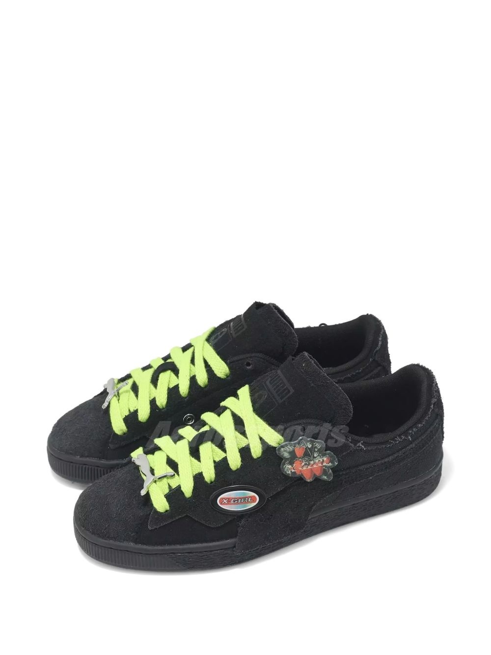 x X-Girl Suede "Black Ravish" sneakers - 2