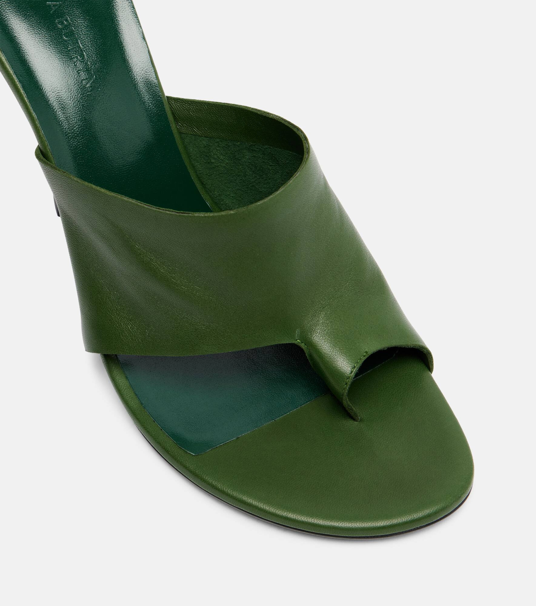 Leather thong sandals - 5