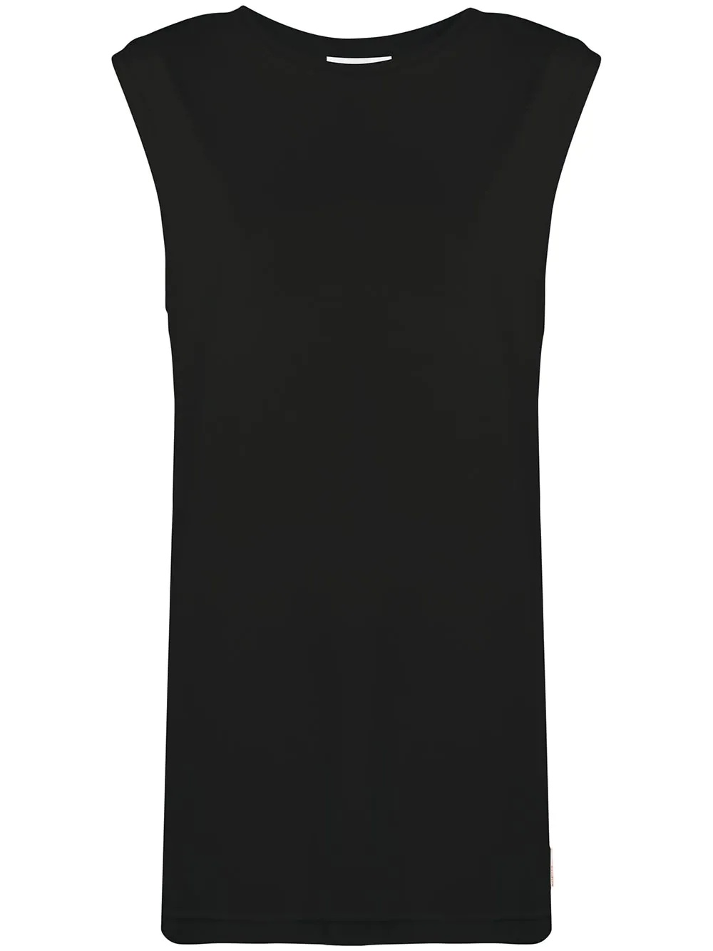 logo tag vest top - 1