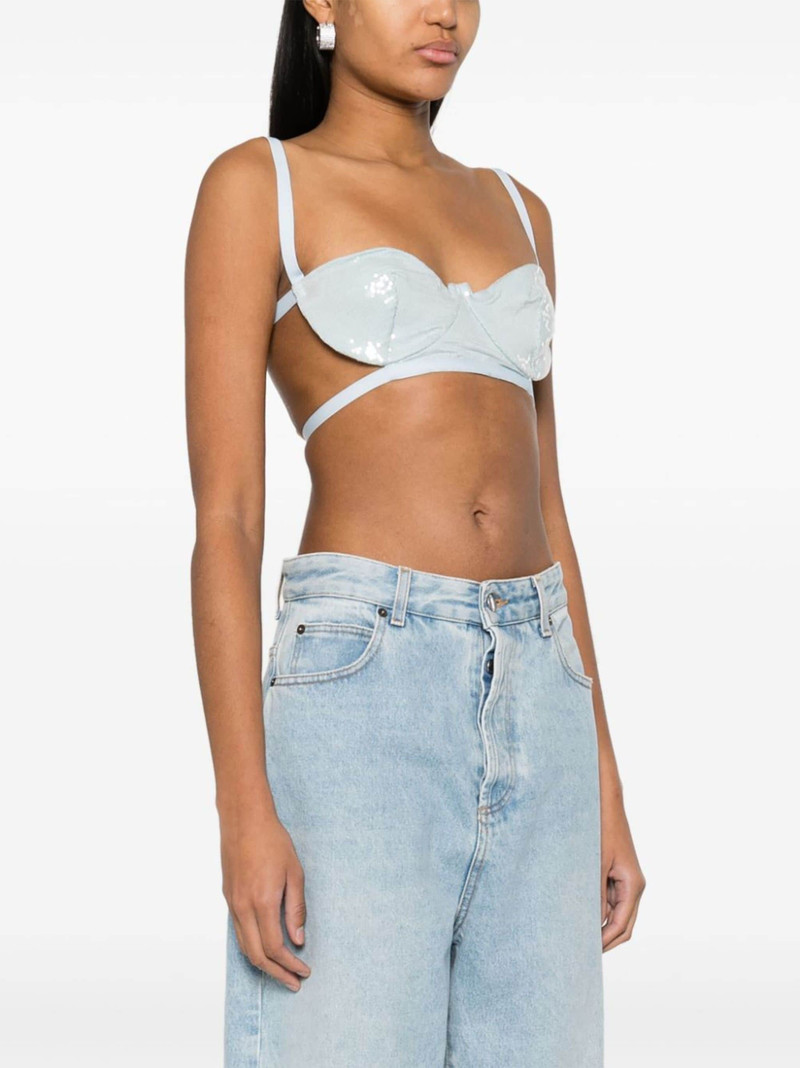 sequined bra top 3