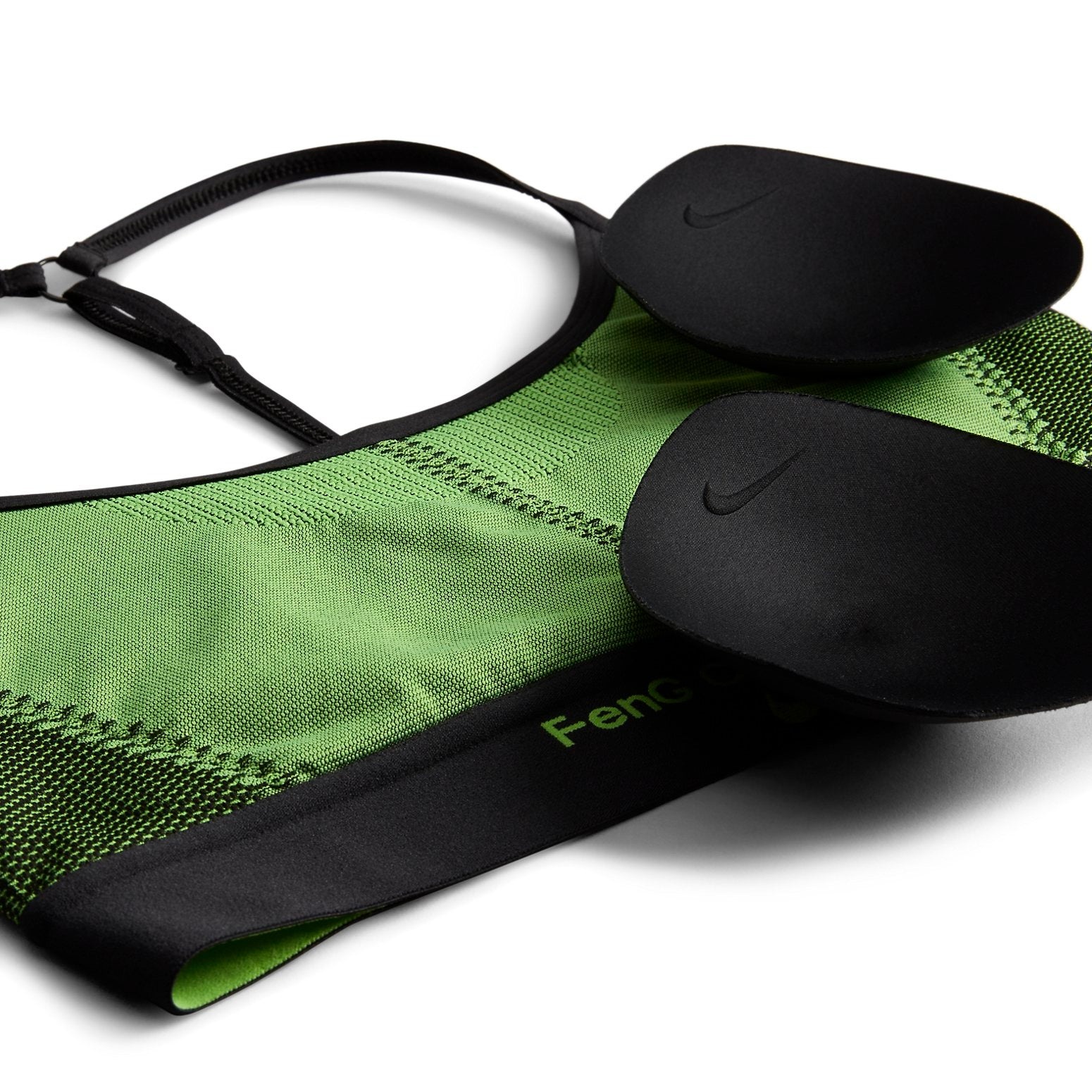 (WMNS) Nike x Feng Chen Wang Bra 'Action Green' DV4019-010 - 6