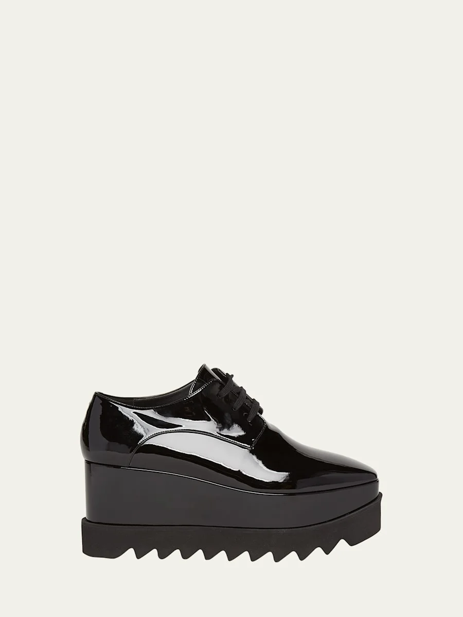 Elyse Patent Alter Platform Sneaker Loafers - 1
