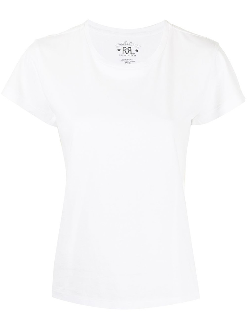 embroidered logo cotton T-shirt 1