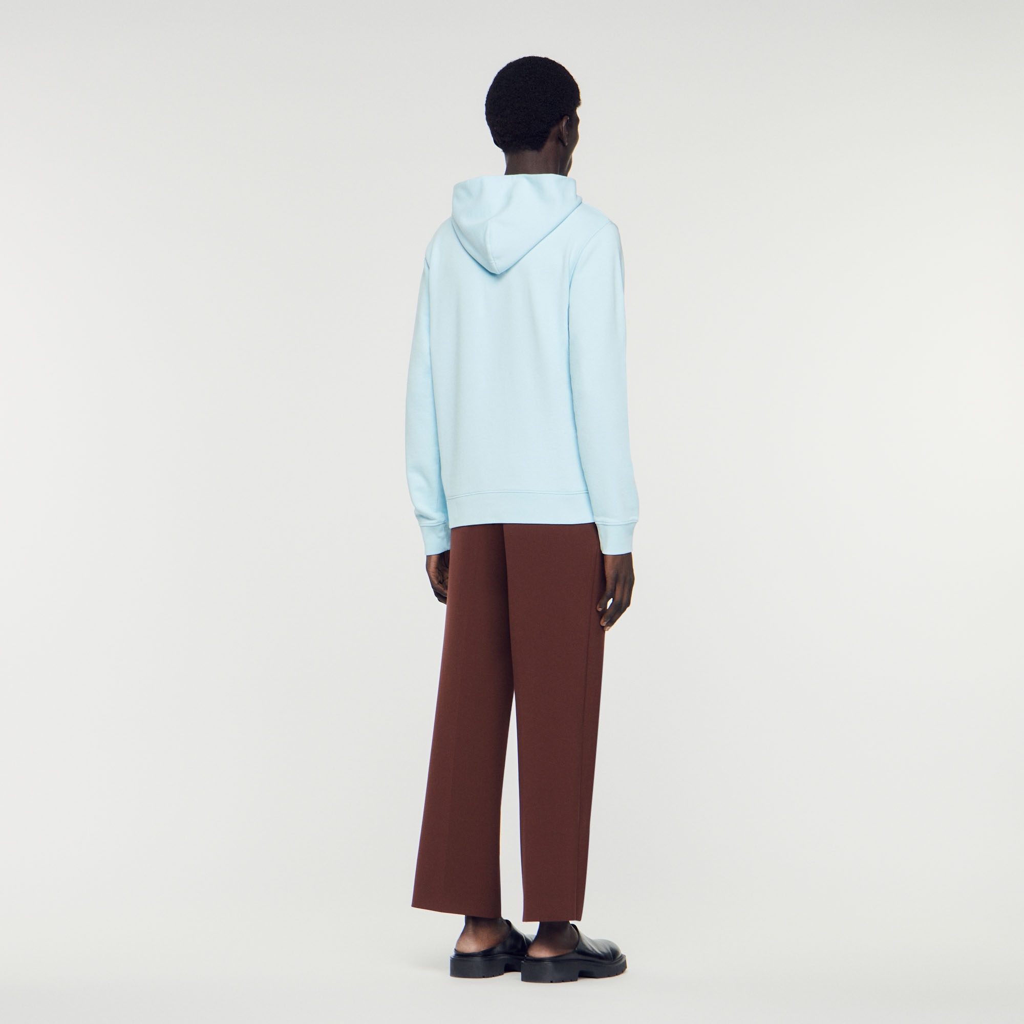 Hooded sweatshirt with rubber logo - 6
