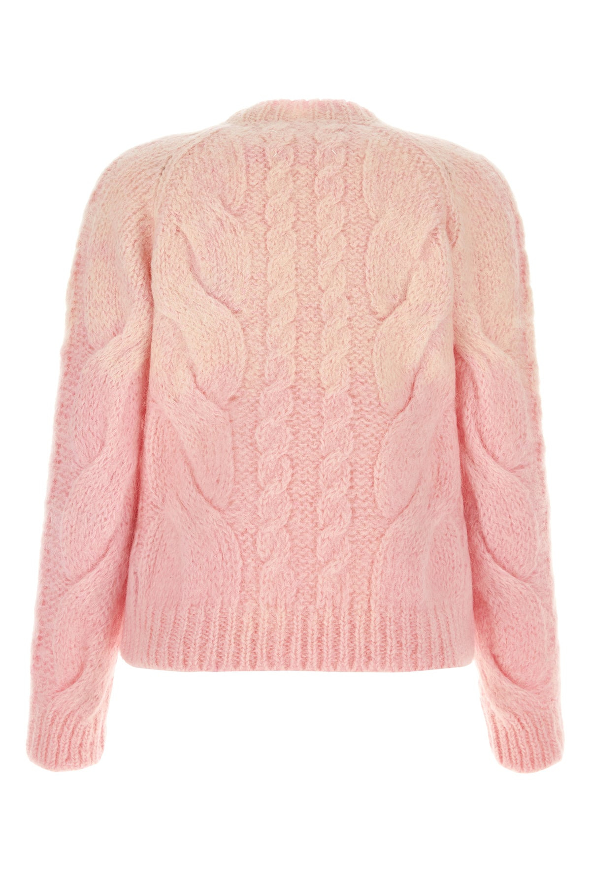 Pink mohair blend sweater - 2