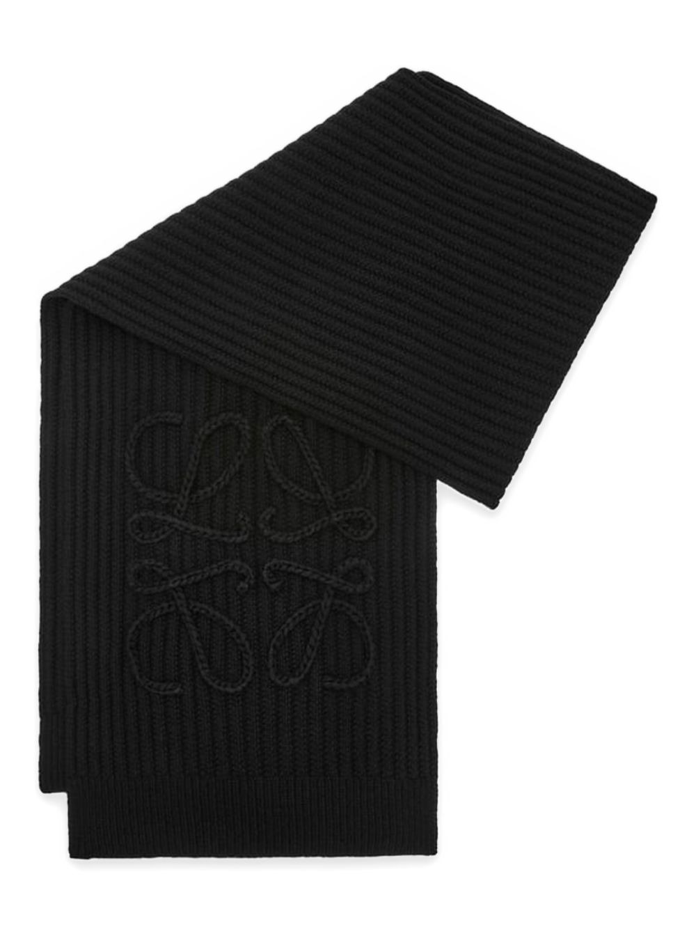 Anagram ribbed scarf - 1