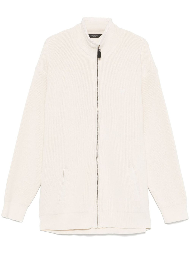 zip-up cardigan 1