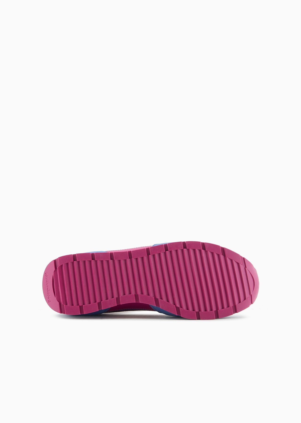 Mesh sneakers with suede details and eagle patch - 10
