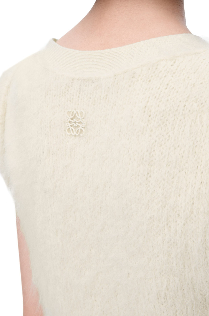 Vest in alpaca and wool blend 5