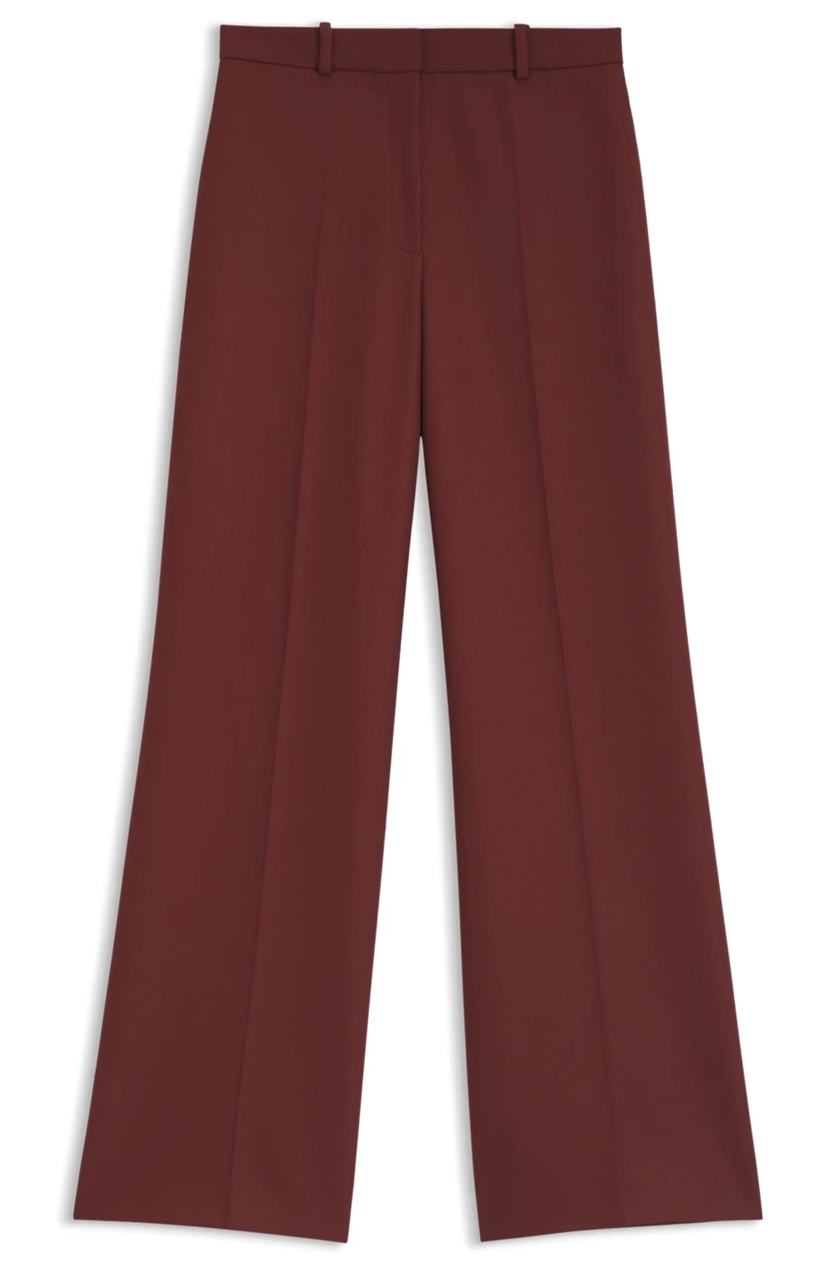REGULAR-FIT PANTS WITH WIDE LEG - 1