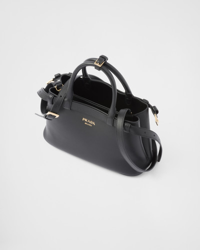 Prada Prada Buckle small leather handbag with double belt outlook