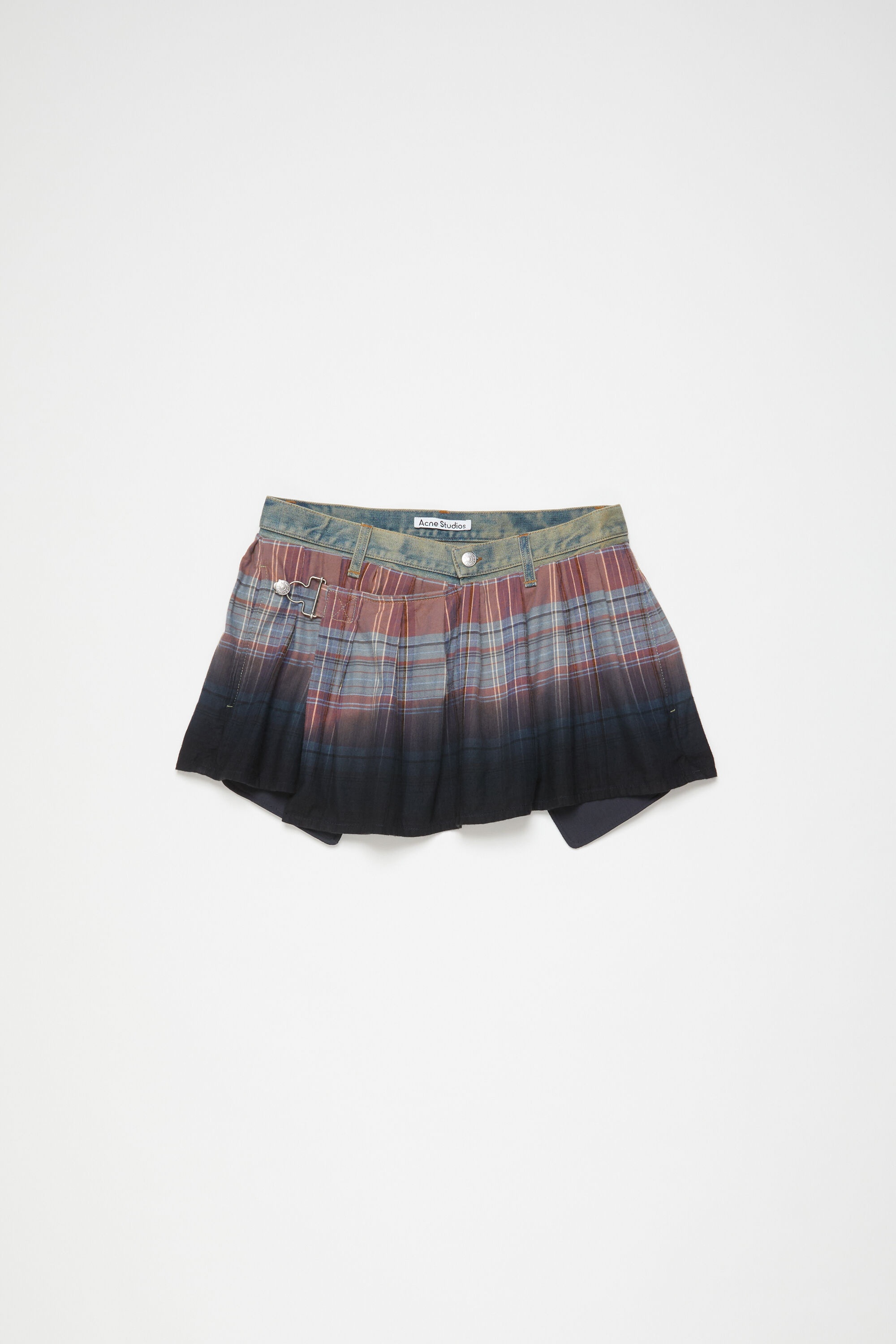 Flannel skirt - Blue/multi - 7