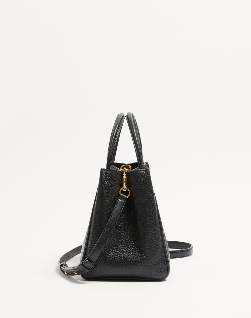 VALENTINO GARAVANI ALLTIME MEDIUM HANDBAG IN GRAINY CALFSKIN 3