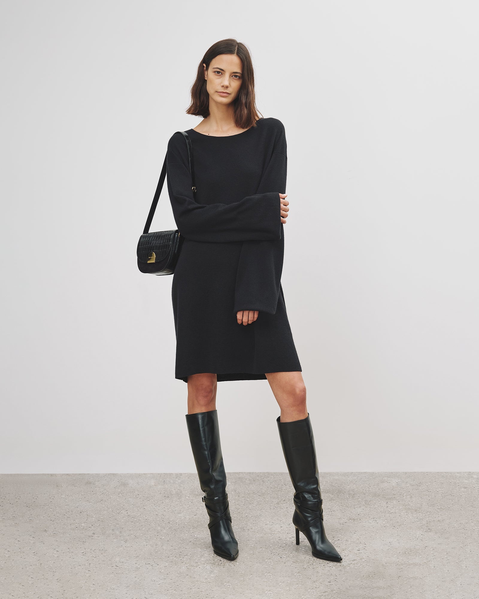 ALISAIE KNIT DRESS - 5