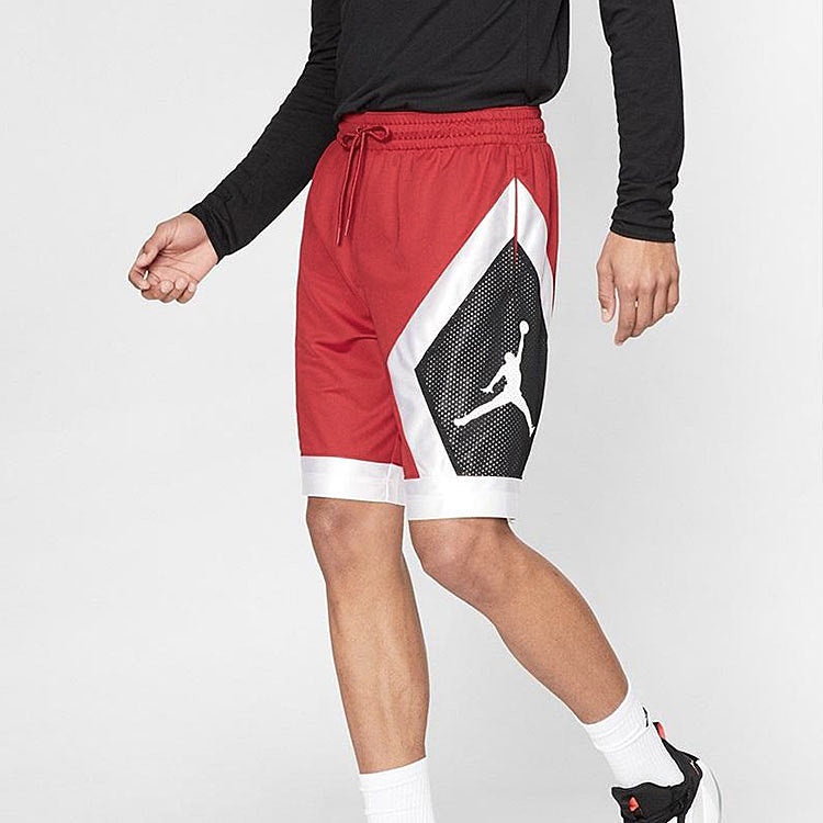 Air Jordan Jumpman Logo Basketball shorts Men Red AV3207-687 - 4