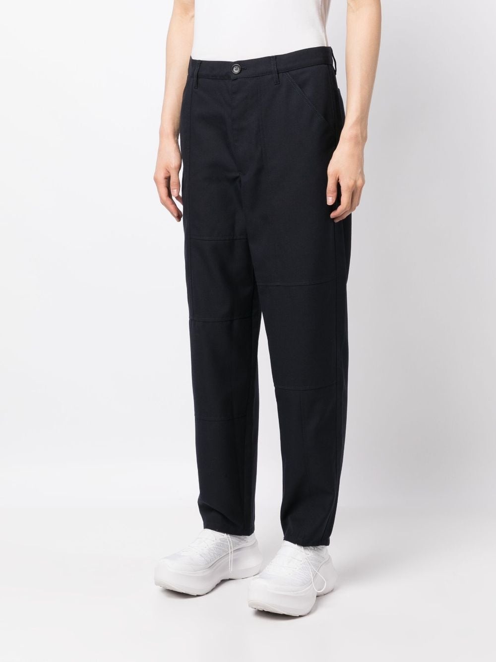 panelled tailored trousers - 3