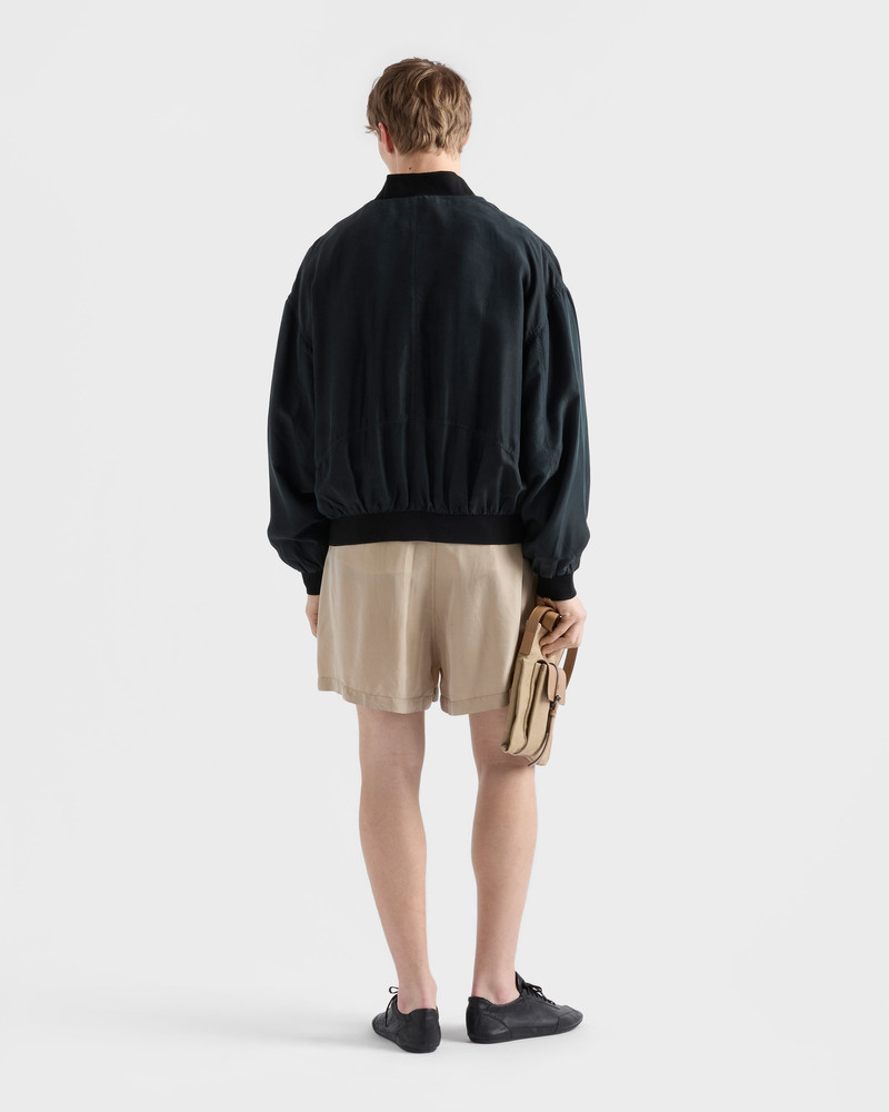 Silk bomber jacket 5