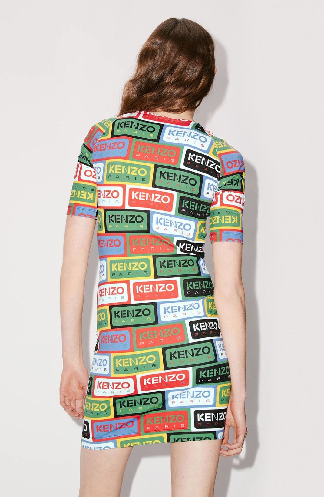 'KENZO Labels' bodycon dress - 4